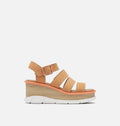 Women's Sorel Joanie III Ankle Strap Wedge Sandal – Faded Spark
