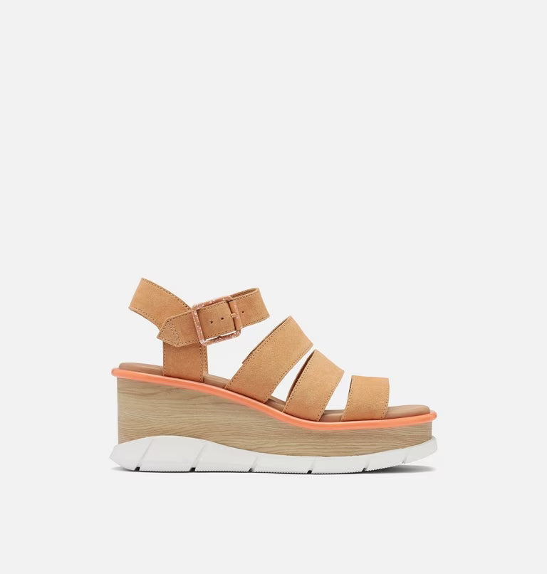 Women's Sorel Joanie III Ankle Strap Wedge Sandal – Faded Spark