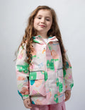 Walking Pi Little Stanley Rain Jacket - Bunny Flower