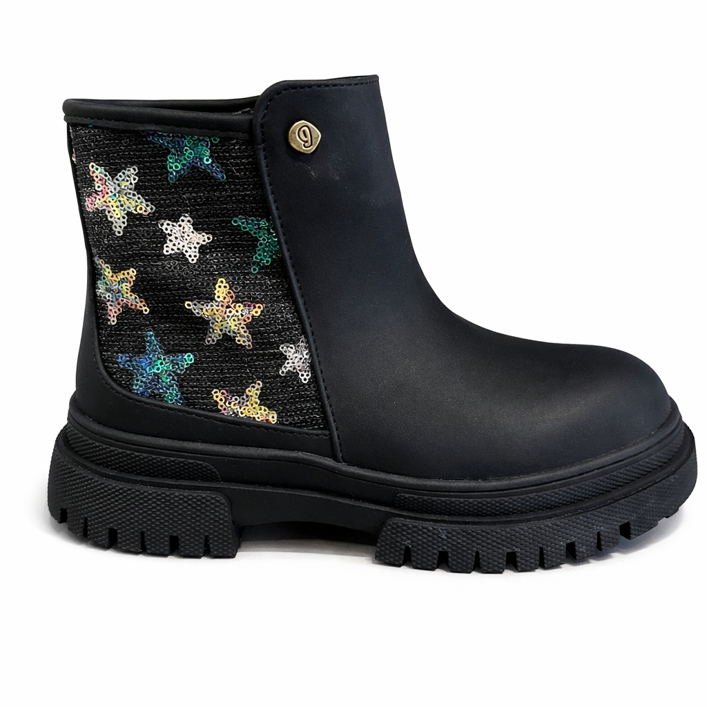 Garvalin Caitlin Boot - Black - Girls