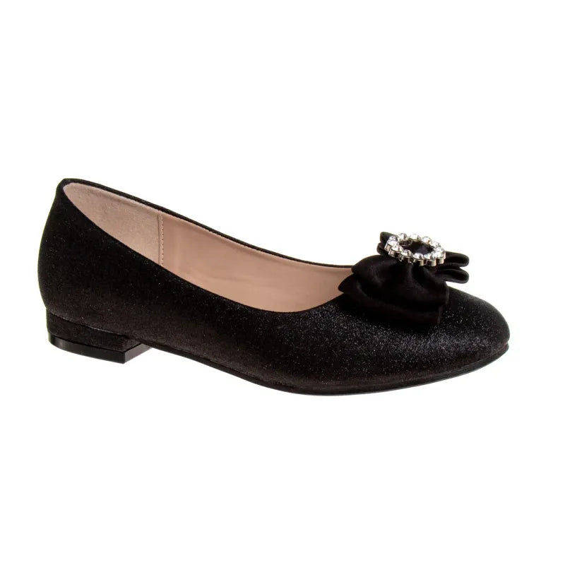 Bagley Mishka Amelia Girls' Dress Shoe - Black