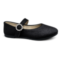 Bagley Mishka Maddy Girls' Dress Shoe - Black Glitter