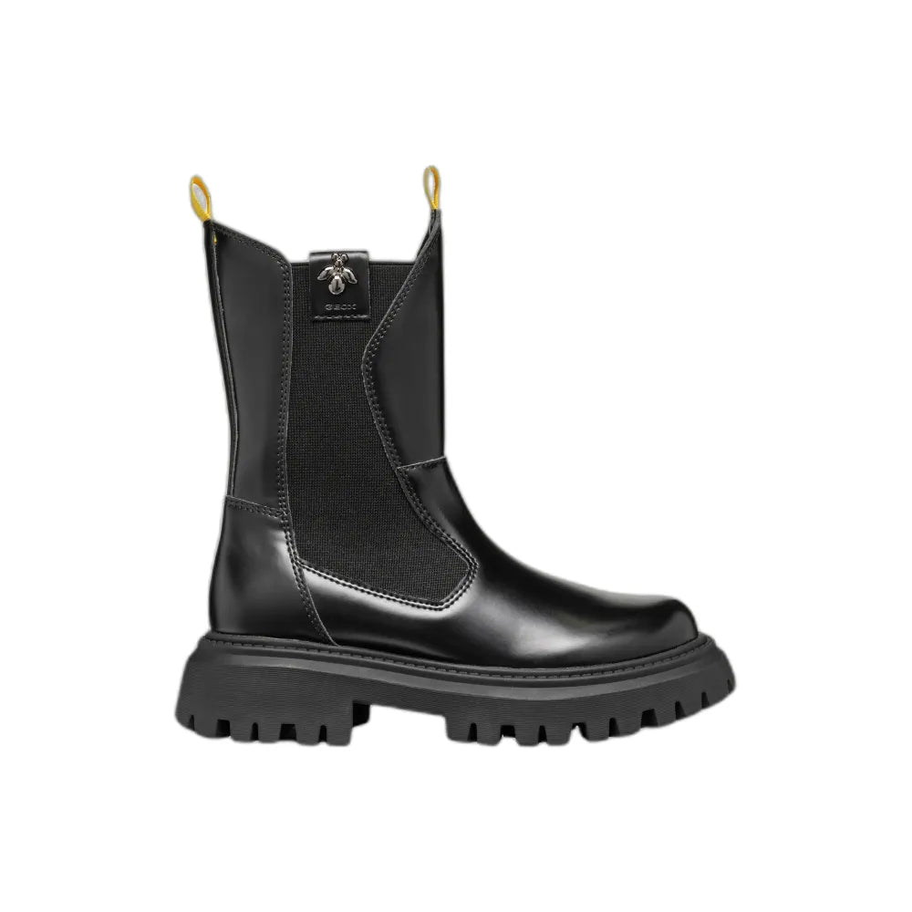 GEOX Maquinnens Chelsea Boot - Black - Girls