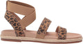Women's Lucky Brand Dilane Sandal – Natural Distressed Leopard