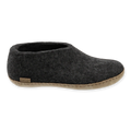 Glerups Shoe - Charcoal, Leather Sole