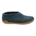 Glerups Shoe Women's - Denim, Honey Rubber Sole