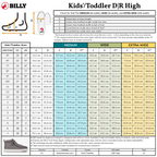 Silver Multi Glitter BILLY Classic D|R II High -Shoekid.ca