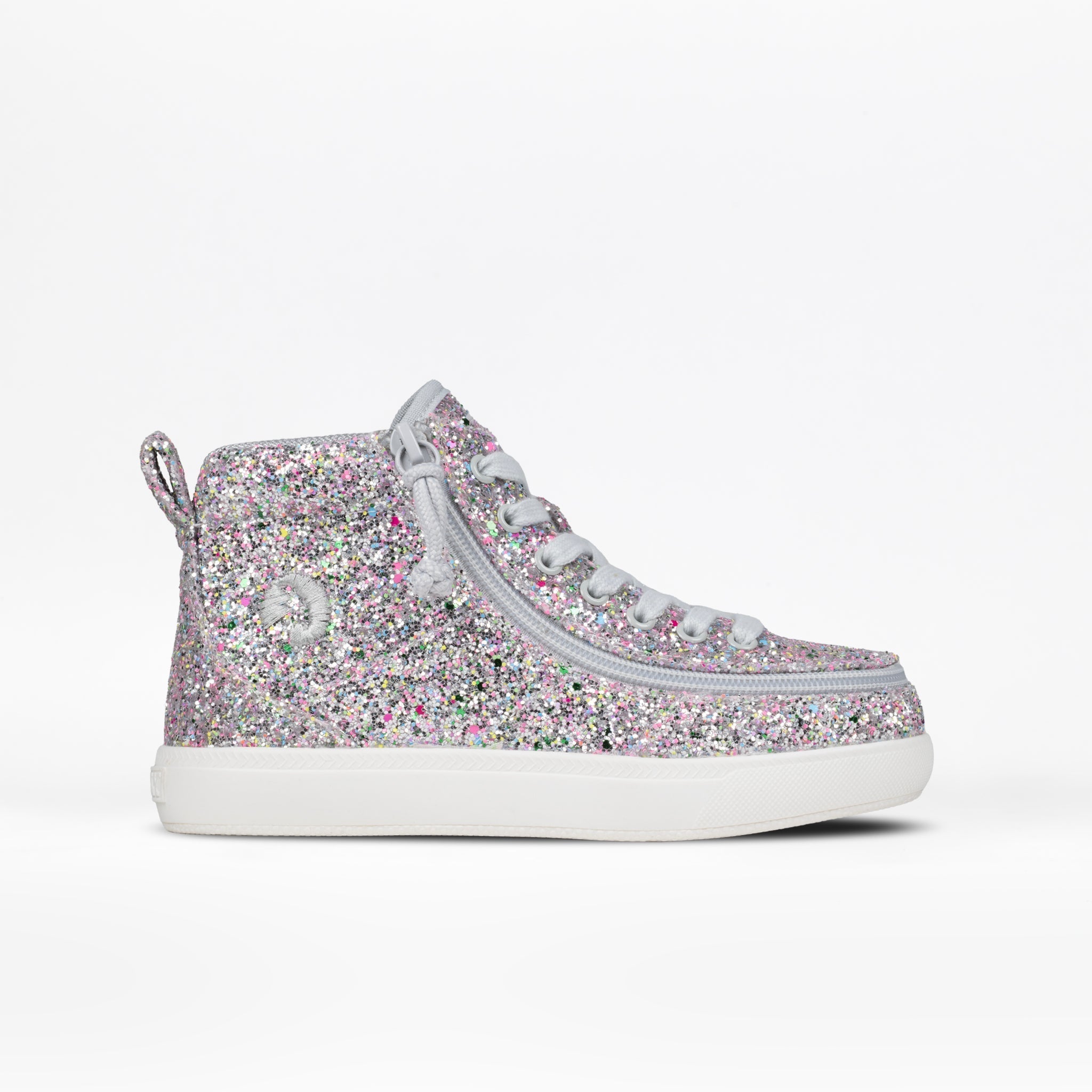 Silver Multi Glitter BILLY Classic D|R II High -Shoekid.ca