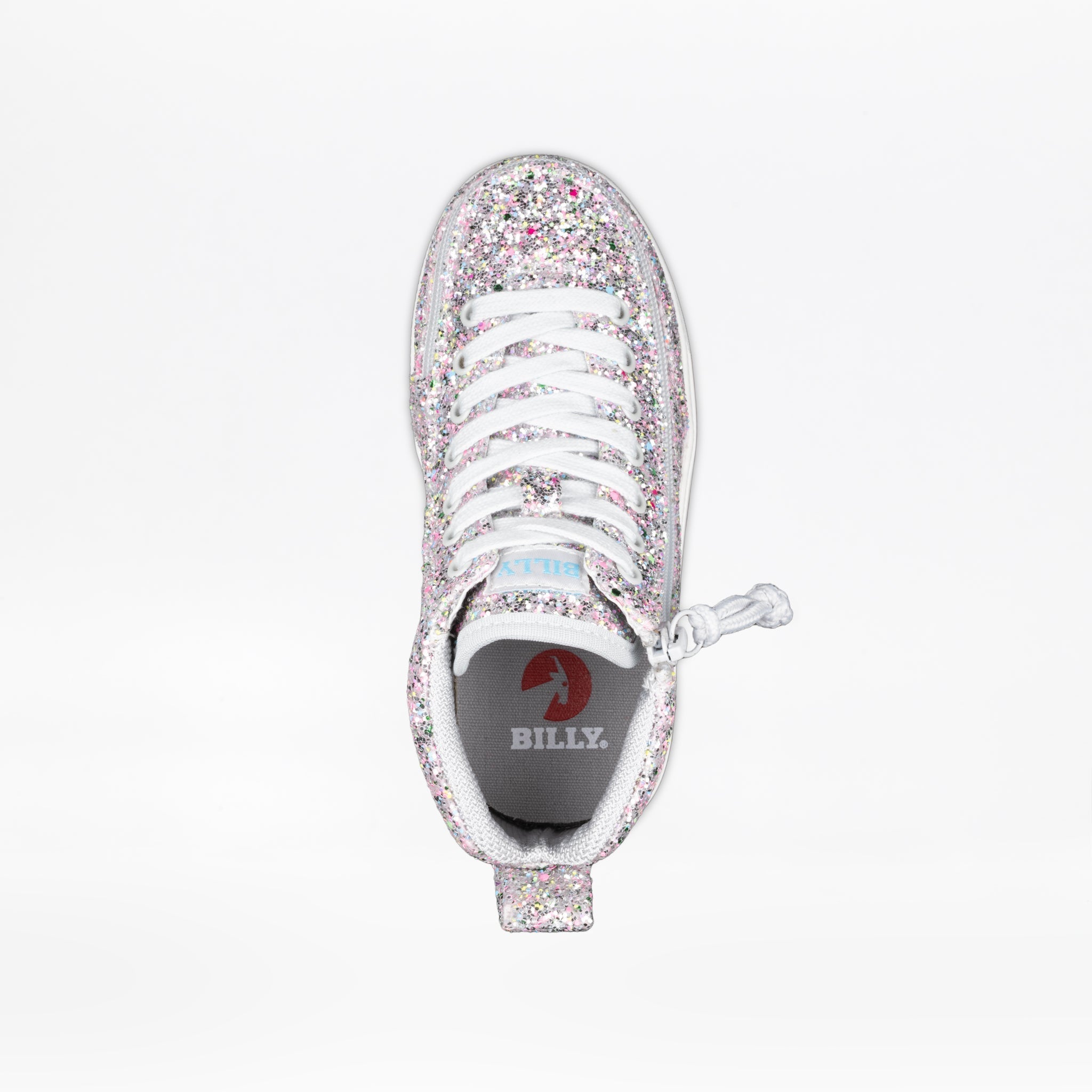 Silver Multi Glitter BILLY Classic D|R II High -Shoekid.ca