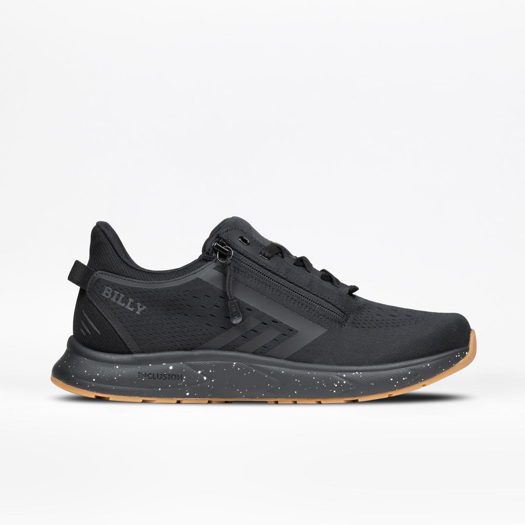 Men's Black/Black/Gum BILLY Sport Inclusion DZ1 -Shoekid.ca