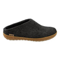 Glerups Slip-on Women's - Charcoal, Honey Rubber Sole