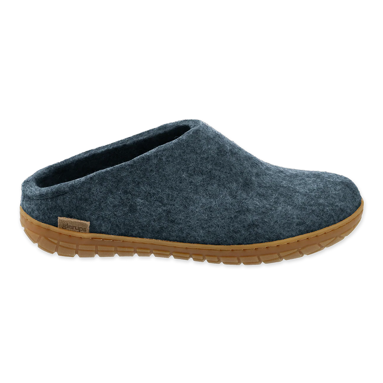 Glerups Slip-on - Denim, Honey Rubber Sole