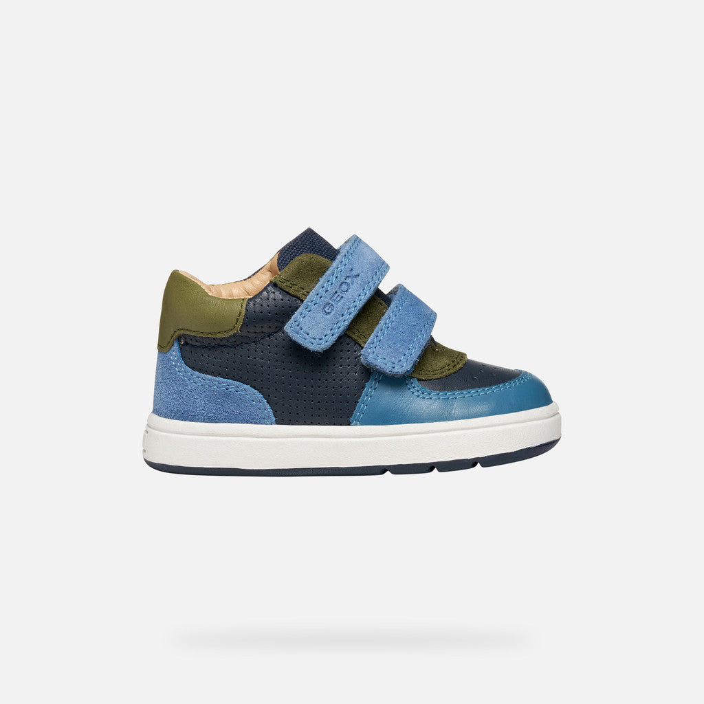 GEOX B Biglia B.A Baby Shoe - Navy Sky