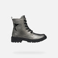GEOX Casey Girl Star Boot - Graphite/Black - Girls