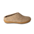 Glerups Slip-on Women's - Sand, Honey Rubber Sole