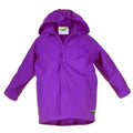 Splashy Kids Rain Jacket Purple 100% Waterproof