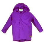 Splashy Kids Rain Jacket Purple 100% Waterproof