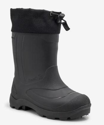 Kamik Snobuster 2 – Kids' Black/Charcoal Winter Boots
