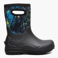 BOGS York SMLS ACMO – Black Multi Winter/Rain Boots
