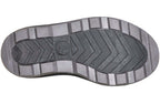 Sole of Black/Black BILLY Ice II Winter Boots, durable grip for kids, AFO friendly design.