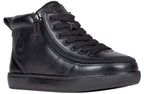 Black to the Floor Leather BILLY Classic D|R II High Tops -Shoekid.ca