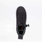 Black/White BILLY Classic Lace High Tops -Shoekid.ca