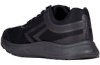 BILLY Men's Black Athletic Sneakers with Orthopedic Zipper and Wide Fit, Ideal for Ankle Support and AFO Compatibility