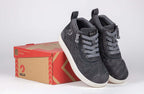 Black Acid Wash BILLY D|R II Short Wrap High Tops -Shoekid.ca