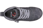 Black Acid Wash BILLY D|R II Short Wrap High Tops -Shoekid.ca