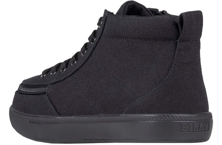 Black to the Floor BILLY Classic D|R II High Tops CPMA-Certified AFO-Ready