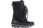 Black/Black BILLY Ice II Winter Boots for Kids - AFO Friendly, insulated for warmth, ideal for extreme cold weather, stylish design