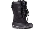 Black BILLY Ice Winter Boots for kids, AFO friendly, insulated for warmth and comfort in extreme cold, durable and easy access design.