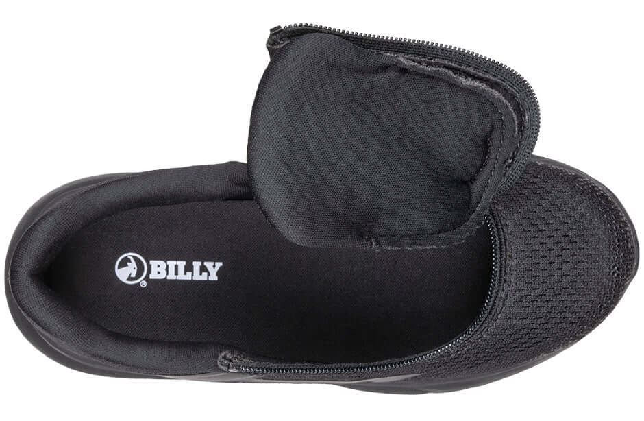 Black to the Floor BILLY Sport Inclusion Athletic Sneakers -Shoekid.ca