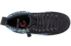 Black Graffiti BILLY Classic D|R II High Tops CPMA-Certified AFO-Ready -Shoekid.ca