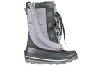 Black Grey BILLY Ice II Kids Winter Boots - AFO Friendly, insulated for -40 degrees, with an easy access design for winter comfort.