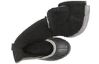 Top view of Black Grey BILLY Ice II Kids Winter Boots showing insulated interior for warmth and comfort - AFO Friendly design