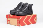 Black to the Floor Leather BILLY Classic D|R II High Tops -Shoekid.ca