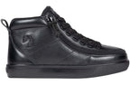 Black to the Floor Leather BILLY Classic D|R II High Tops -Shoekid.ca