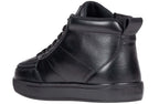 Black to the Floor Leather BILLY Classic D|R II High Tops -Shoekid.ca