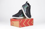Black Leopard BILLY Classic D|R II High Tops CPMA-Certified AFO-Ready -Shoekid.ca