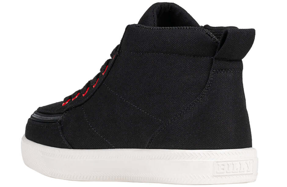 Black/Red Light Ups BILLY Classic D|R High Tops -Shoekid.ca