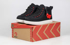 Black/Red Light Ups BILLY Classic D|R High Tops -Shoekid.ca