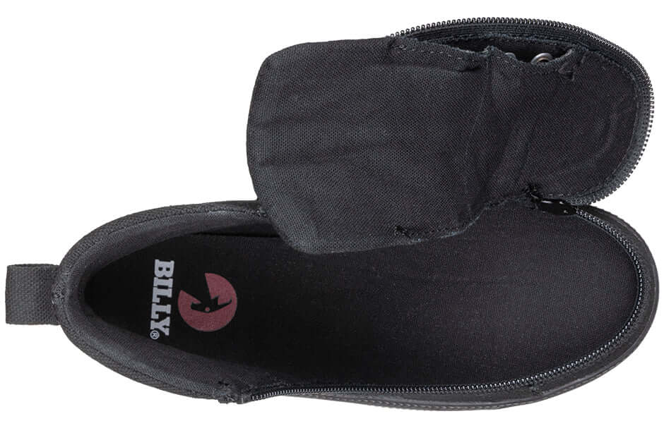 Black to the Floor BILLY CS 2.0 High Tops -Shoekid.ca