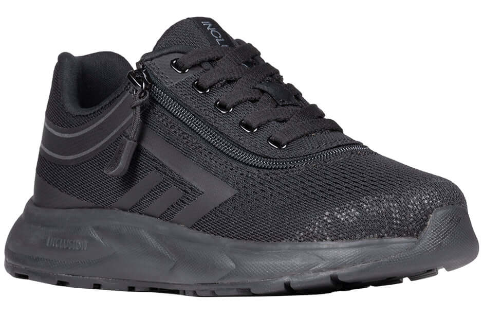 Black to the Floor BILLY Sport Inclusion Athletic Sneakers -Shoekid.ca