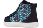 Black Graffiti BILLY Classic D|R II High Tops CPMA-Certified AFO-Ready -Shoekid.ca