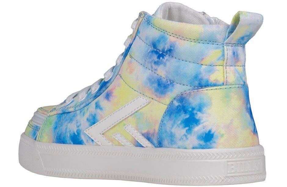 Blue Watercolor BILLY CS High Tops 2.0 -Shoekid.ca