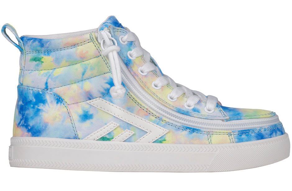 Blue Watercolor BILLY CS High Tops 2.0 -Shoekid.ca