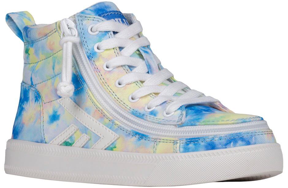 Blue Watercolor BILLY CS High Tops 2.0 -Shoekid.ca
