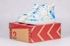 Blue Watercolor BILLY CS High Tops 2.0 -Shoekid.ca