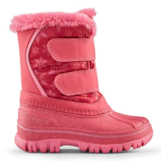Cougar Boost Pink Waterproof Girls Winter Boots -30C